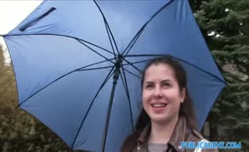 Public Agent Horny Brunette Slut Gets Fucked In Car For Cash