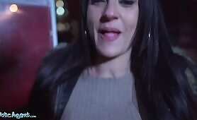 Public Agent Spanish Slut With Big Fake Tits Got Fucked
