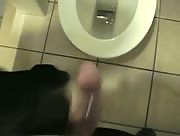 Emo Goth Handjob In Bathroom