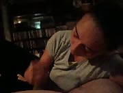 Fat Guy Gets His Cock Jerked