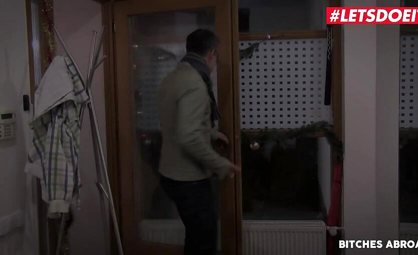Barra Brass & Marina Visconti Big Natural Tits Russian Tourist Seduces & Fucks Czech Swinger Couple On Christmas Night
