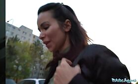 Public Agent Quick Money For Sexy Brunette Bitch