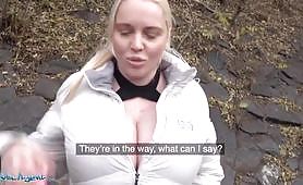 Public Agent Blonde MILF With Really Huge Tits Gets Fucked