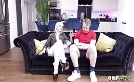 60 Year Old Granny Got Banged! GILFAF