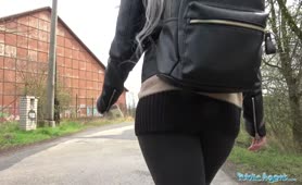 Public Agent Cute Russian Teen With Small Tits Fucked Under The Bridge