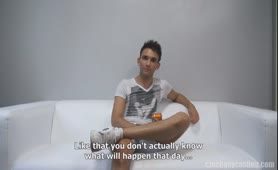 Czech Gay Casting 22 Years Old Lukas At Gay Casting
