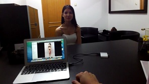Czech Super Models Lady Dee Fucks With Agent On Casting