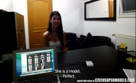 Czech Super Models Lady Dee Fucks With Agent On Casting