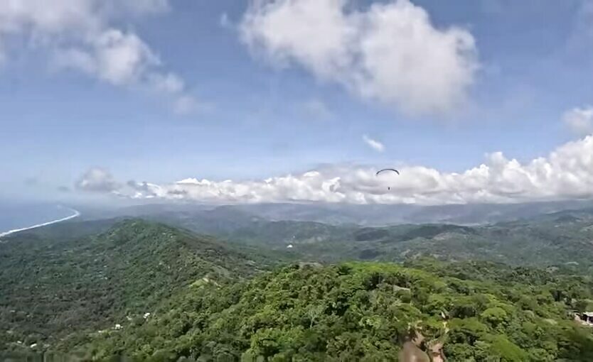 Teen Squirting In Air During Paragliding And Fuck After That