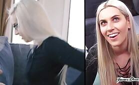James Deen Sexy Blonde Nikki Snow Got Fucked