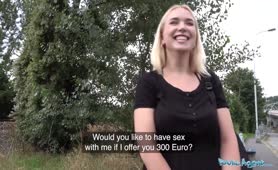 Public Agent Cute Russian Babe Fucked Under The Bridge