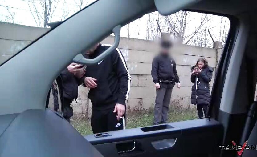 TakeVan Silvia Dellai Czech Road Police Cut In On Young Pornstars First Scene