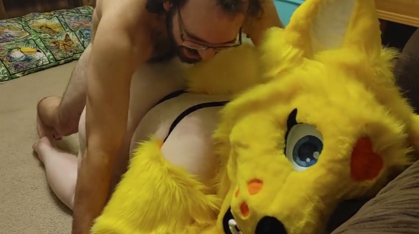 Fucking Babe In Furry Costume
