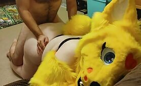 Fucking Babe In Furry Costume