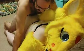 Fucking Babe In Furry Costume