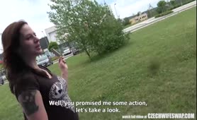 Czech Wife Swap Public Fucking With Czech Brunette Milf