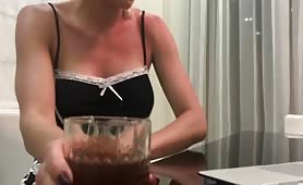 Licking And Fingering Pussies In Kitchen