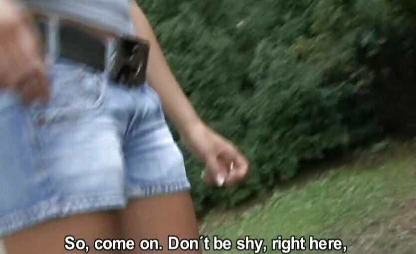 Czech Streets 15 Pissing Czech Girl And Pink Panties