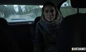 Sexy Brunette Loves Outdoor Fucking