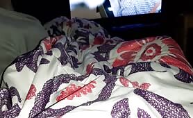 Hot Mommy Gives Stepson Hand During Movie Night