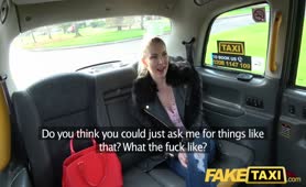 Fake Taxi Busty Babe Takes Care About Big Dick
