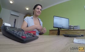 Loan4K Sex On Table With Pretty Busty Czech Milf