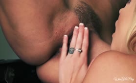 Lesbian Show With Pretty Blonde Brea Bennett