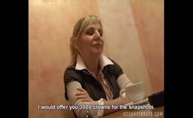 Czech Streets Czech Mature With Huge Tits Fucked On Public For Money