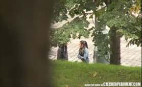 Czech Experiment Public Sex With Amateur Guy In Park
