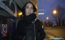 Public Agent Cute Czech Teen Tryies Her First Sex On Public