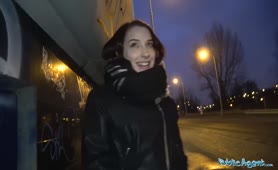 Public Agent Cute Czech Teen Tryies Her First Sex On Public