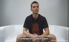 Czech Gay Casting 7706 22 Years Old Simon At Gay Casting