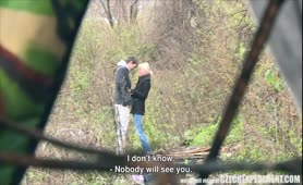 Czech Experiment Blonde Czech Babe Stops Guys On Street Until One Fucks Her