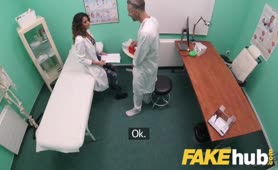 Fake Hospital Horny Doctor Is Fucking With His Hot Nurse