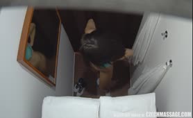 Czech Massage Sweet Czech Brunette Got Pussy Massage