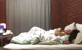 Black Chick In Bed With Her Husband