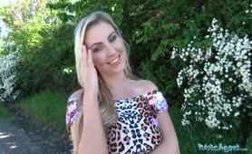 Public Agent Really Cute Mature Blonde Takes Care About Cock