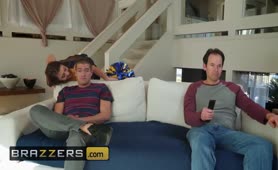 Brazzers Fucking With Hot Brunette Cherleader