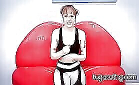 TugCasting Rebecca Vanguard Health Nut Handjob
