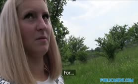 Public Agent Naive Czech Slim Babe Gets Fucked On Public