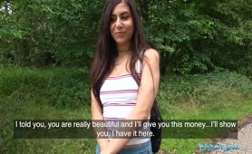 Public Agent Hot Brunette Tourist Fucked For Money