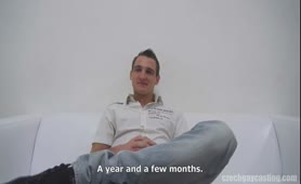 Czech Gay Casting 7730 19 Years Old Matej At Gay Casting