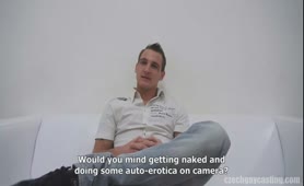 Czech Gay Casting 7730 19 Years Old Matej At Gay Casting