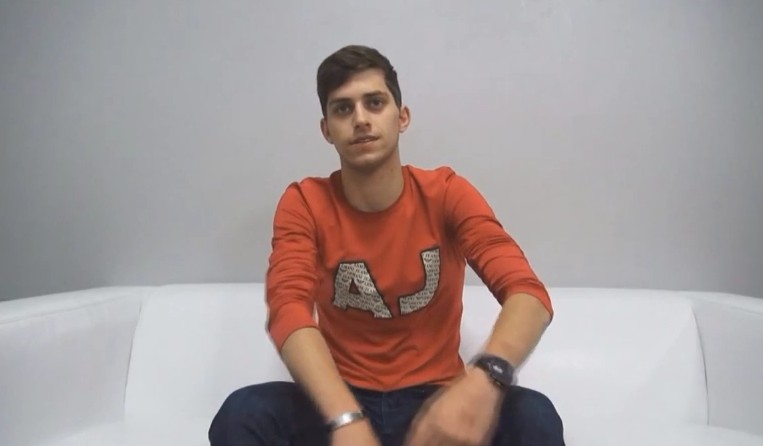 Czech Gay Casting 19 Years Old Pepa At Gay Casting