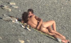 Amateurs On Nude Beach
