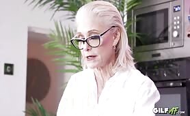 Granny Loves Big Black Dick! Hardcore Interracial