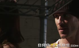 Brazzers Sex With Busty Ariella Ferrera In A Bunker