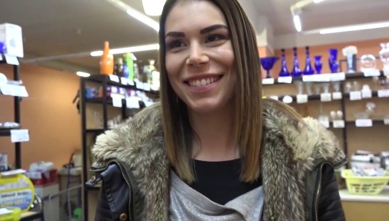 Czech Pawn Shop Cute Czech Brunette Fucked In Shop