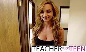 Horny Slut Is Fucking With Her Student