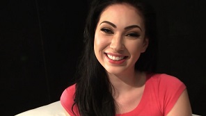 Face Fucking With Pretty Brunette Aria Alexander